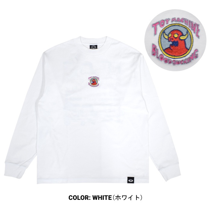 �ȥ��ޥ����� TOY MACHINE ����T TALLY HO MNSTR LONG TEE Ĺµ T����� ���åȥ��� �ȥåץ� ��� M-XL �֥�å� �ۥ磻�� TMFELT11 ��ñ�ʹ����ξ��ϥ᡼����ȯ���ۡڥ������