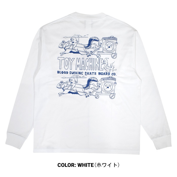 �ȥ��ޥ����� TOY MACHINE ����T TALLY HO MNSTR LONG TEE Ĺµ T����� ���åȥ��� �ȥåץ� ��� M-XL �֥�å� �ۥ磻�� TMFELT11 ��ñ�ʹ����ξ��ϥ᡼����ȯ���ۡڥ������