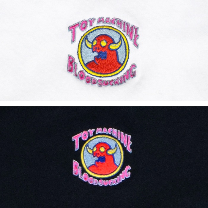 �ȥ��ޥ����� TOY MACHINE ����T TALLY HO MNSTR LONG TEE Ĺµ T����� ���åȥ��� �ȥåץ� ��� M-XL �֥�å� �ۥ磻�� TMFELT11 ��ñ�ʹ����ξ��ϥ᡼����ȯ���ۡڥ������