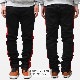 mnml ߥ˥ޥ M75 Track Stretch Denim Black/Red M75ǥ˥  ǥ˥ѥ ȥå 饤ǥ˥  ơѡ ˡ å  ̵