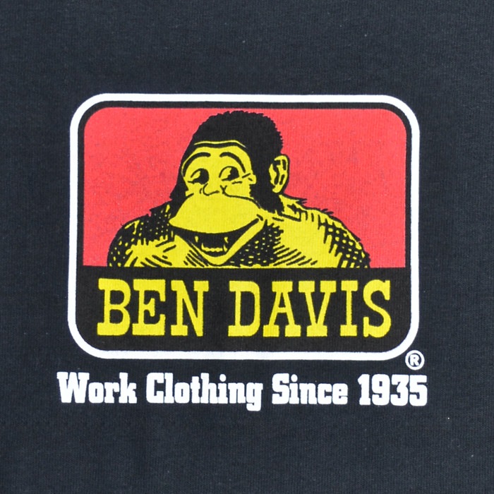 BEN DAVIS �٥�ǥ��ӥ� T����� CLASSIC LOGO TEE Ⱦµ ���åȥ��� �ȥåץ� USA��ǥ� ��� �֥�å� �ۥ磻�� S-XL 9063 9065 ��ñ�ʹ����ξ��ϥ᡼����ȯ���ۡ�����̵����