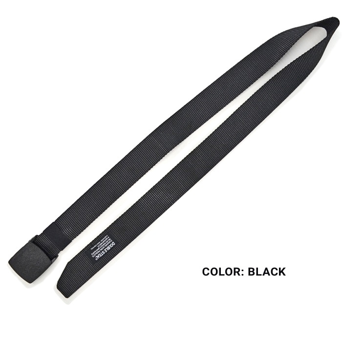 DOUBLE STEAL ���֥륹�ƥ����� �٥�� BLACK NAME NYLON BELT ������٥�� �ڥ᡼����ȯ��������̵����
