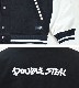 DOUBLE STEAL ֥륹ƥ 㥱å TAGGING LOGO STADIUM JACKET ॸ㥱å   ֥륾  M-XL ֥å 726-32114 ̵ۡڥ