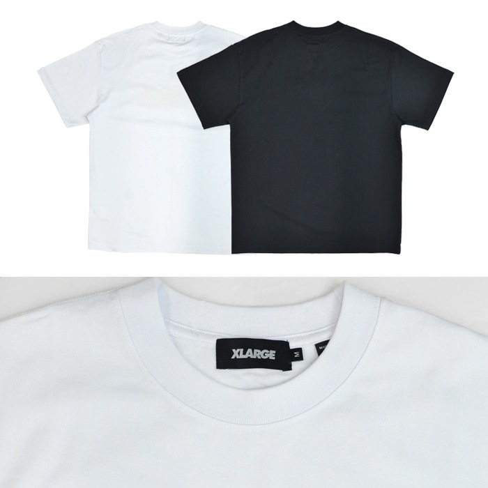 XLARGE �������ȥ�顼�� T����� VARSITY LOGO S/S TEE Ⱦµ ���åȥ��� �ȥåץ� ��� M-XL �֥�å� �ۥ磻�� 101232011031 ��ñ�ʹ����ξ��ϥ᡼����ȯ���ۡ�����̵���ۡڥ������