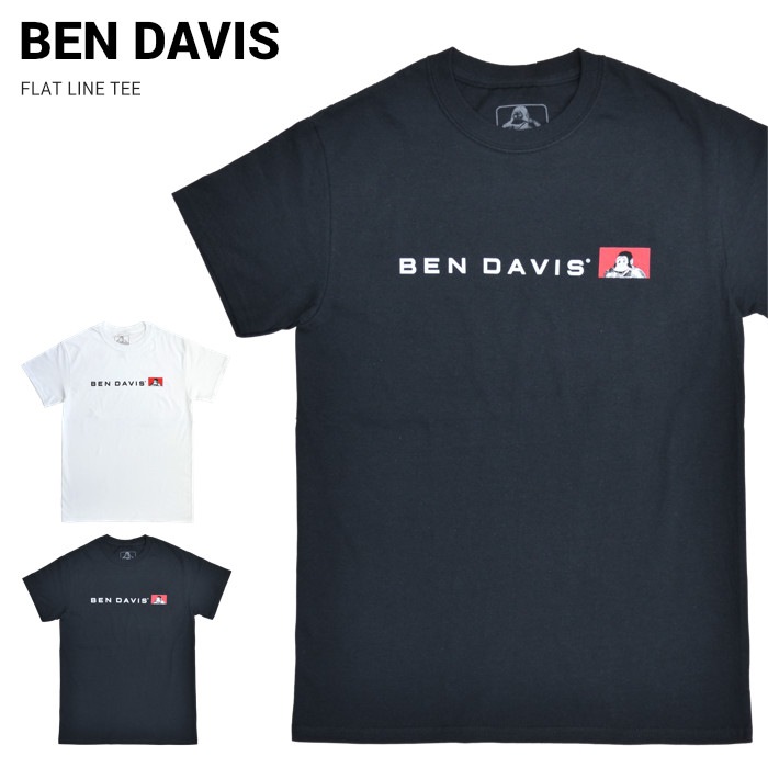 BEN DAVIS �٥�ǥ��ӥ� T����� FLAT LINE TEE Ⱦµ ���åȥ��� �ȥåץ� USA��ǥ� ��� �֥�å� �ۥ磻�� S-XL 9070 9074 ��ñ�ʹ����ξ��ϥ᡼����ȯ���ۡ�����̵����