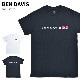 BEN DAVIS �٥�ǥ��ӥ� T����� FLAT LINE TEE Ⱦµ ���åȥ��� �ȥåץ� USA��ǥ� ��� �֥�å� �ۥ磻�� S-XL 9070 9074 ��ñ�ʹ����ξ��ϥ᡼����ȯ���ۡ�����̵����