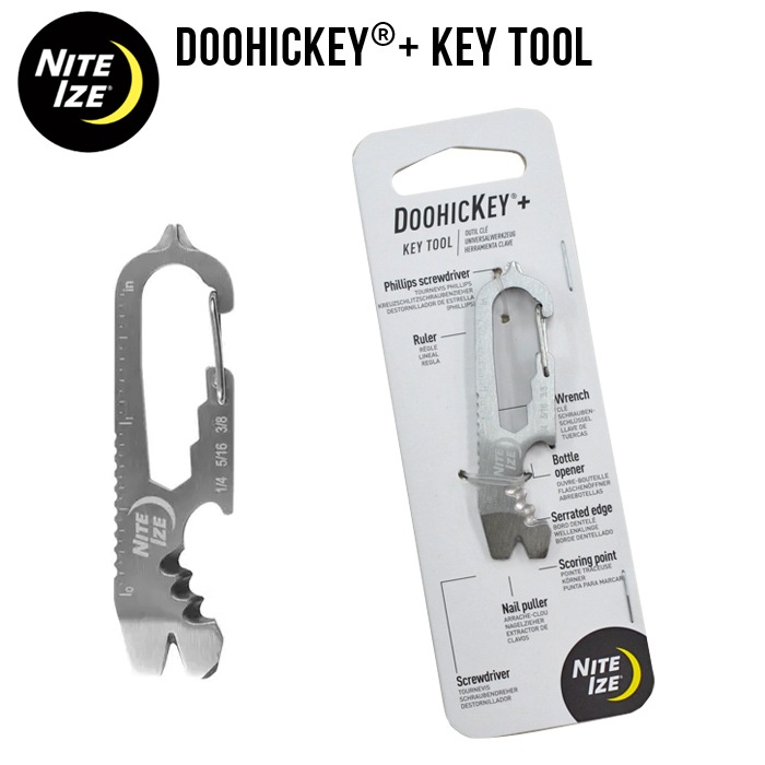 NITEIZE �ʥ��ȥ����� DOOHICKEY + KEY TOOL �ɥ����ҥå����������ġ���ץ饹 ���ƥ�쥹 ����ӥ� �����ۥ���� ������� �ޥ���ġ��� �ڥ᡼�����б��ġ�