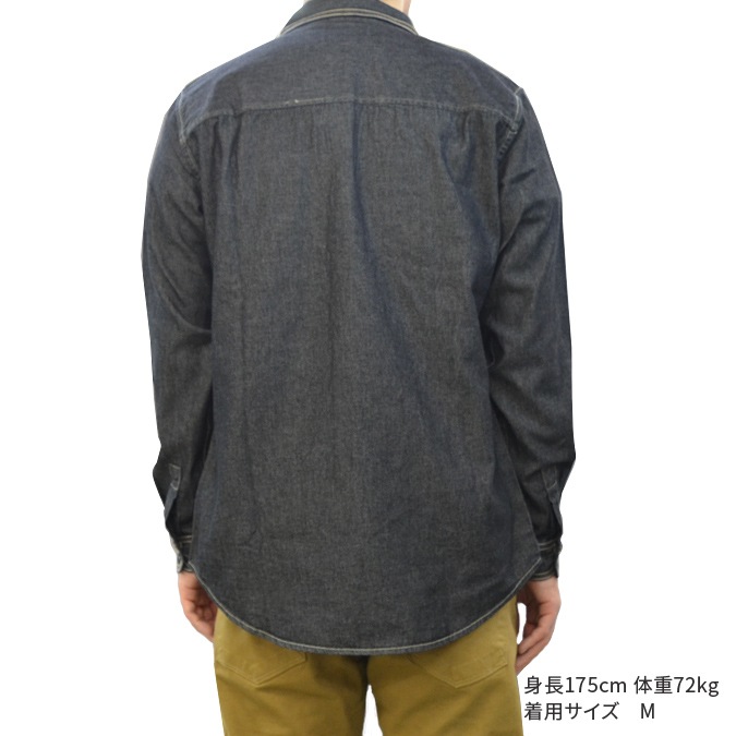 TCSS �ƥ��������������� ����� MYSTIC L/S SHIRT �����֥졼����� �ǥ˥ॷ��� �������� Ĺµ ��� S-XL �֥�å� LS1827 ������̵���ۡڥ������