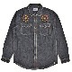 TCSS �ƥ��������������� ����� MYSTIC L/S SHIRT �����֥졼����� �ǥ˥ॷ��� �������� Ĺµ ��� S-XL �֥�å� LS1827 ������̵���ۡڥ������