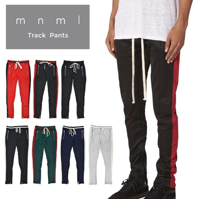 mnml ߥ˥ޥ TRACK PANTS ȥåѥ 㡼 饤ѥ  ơѡ ˡ å ܥȥॹ ̵