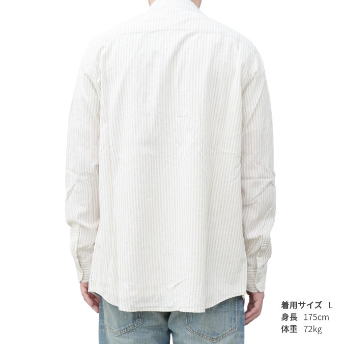 BANKS JOURNAL �Х󥯥� ���㡼�ʥ� ����� TEEN L/S SHIRT ���ȥ饤�ץ���� �����奢�륷��� ��� S-XL WLS0132 ������̵���ۡڥ������