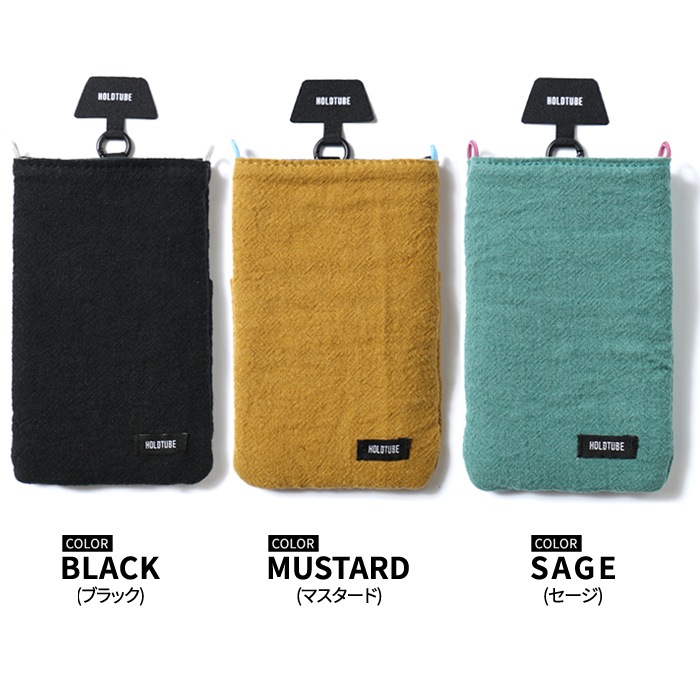 HOLDTUBE �ۡ���ɥ��塼�� ���������ݥ��å� SHOULDER POCKET ���ޥۥݡ��� ���ޥۥ��������Хå� ��ʪ���� ���������� ��ե��� �ϥ����� ������ �����ȥɥ� �إ�ץ����Х� �ڥ᡼�����б��ġ�