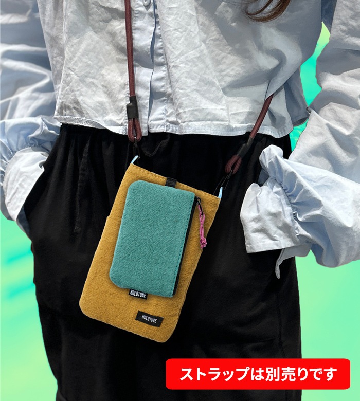 HOLDTUBE �ۡ���ɥ��塼�� ���������ݥ��å� SHOULDER POCKET ���ޥۥݡ��� ���ޥۥ��������Хå� ��ʪ���� ���������� ��ե��� �ϥ����� ������ �����ȥɥ� �إ�ץ����Х� �ڥ᡼�����б��ġ�