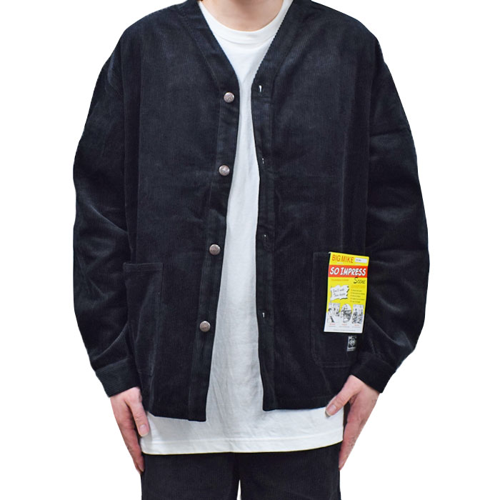 BIG MIKE �ӥå��ޥ��� ���㥱�å� ENGINEER CORDUROY JACKET �����ǥ���� ���󥸥˥����㥱�å� �֥�å� M-XL 102446020 ������̵����