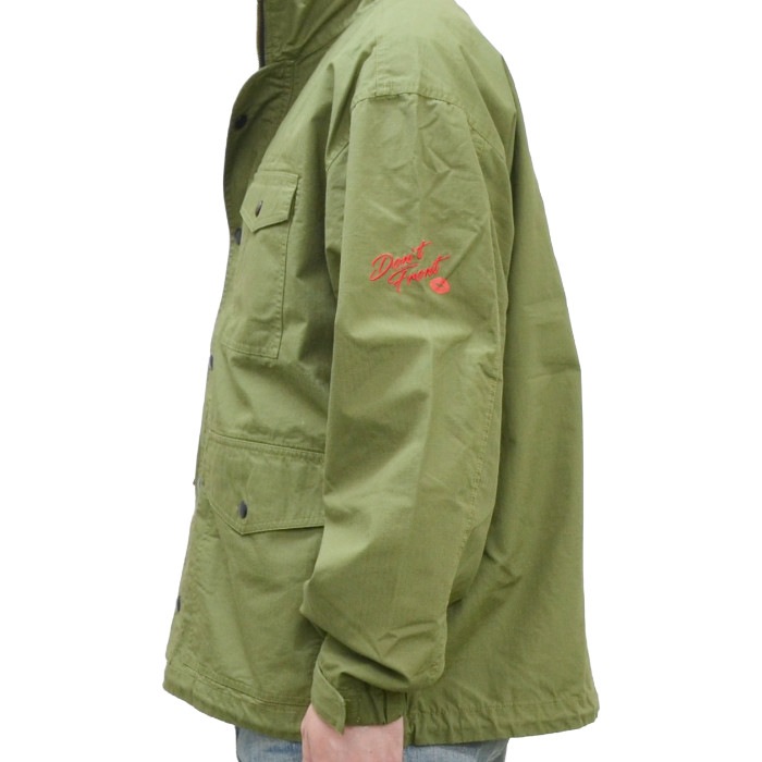XLARGE ȥ顼 㥱å MILITARY RIPSTOP JACKET ߥ꥿꡼ åץȥå 㥱å  ֥륾  S-XL ꡼ 101221021008 ̵
