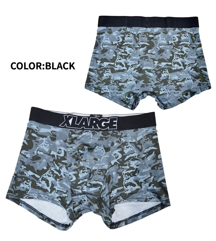 XLARGE ȥ顼 ܥѥ  ե º UNDERWEAR  ʡ 硼  M-XL ֥å ߡ 14743900 ڥ᡼бġ