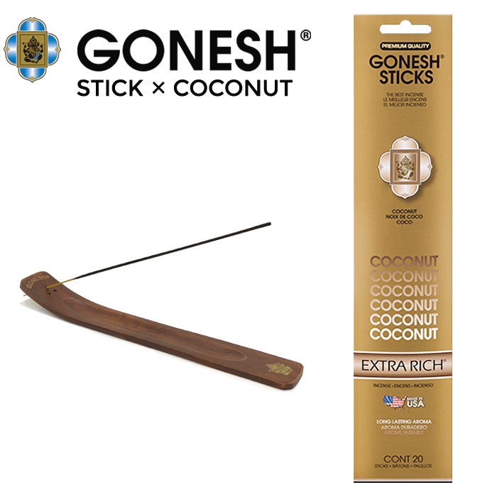 GONESH �����ͥå��� �����ʥå� COCONUT ���ƥ��å� STICK ���� ���󥻥󥹥��ƥ��å� 20������ ���� ������ ��� �ڥ᡼�����б��ġ�