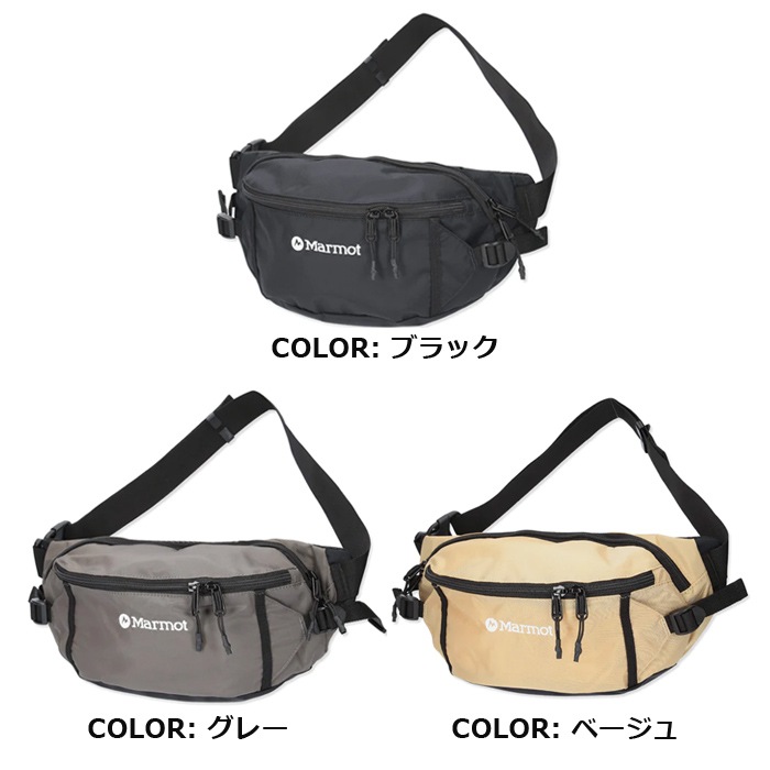 MARMOT �ޡ���å� �Хå� FOLLOWER HIP PACK �������ȥХå� ���������Хå� �ҥåץѥå� �ܥǥ��Хå� TSFUB205 ������̵����