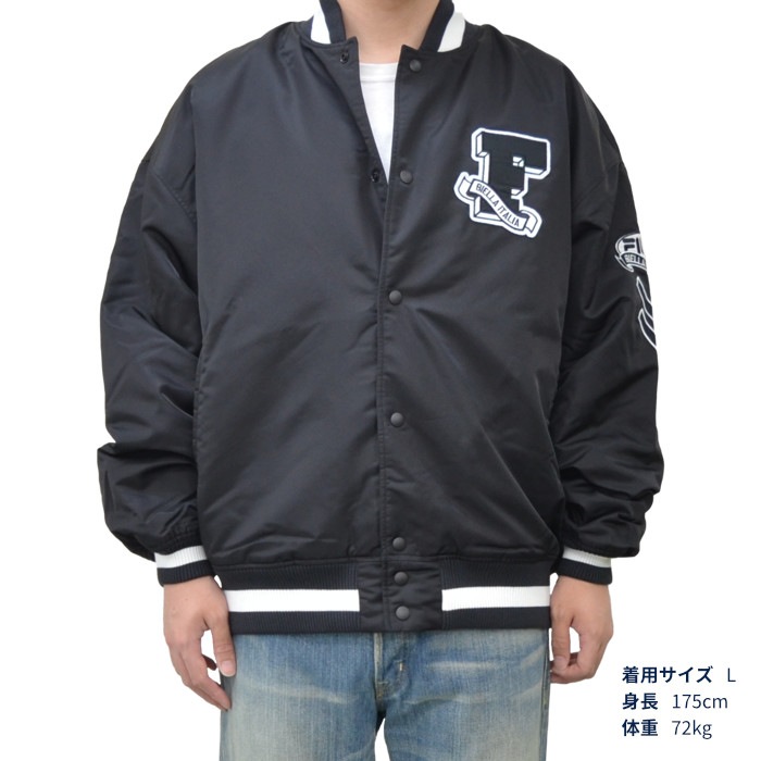 FILA HERITAGE ե إơ AWARD JACKET ॸ㥱å  ɥ㥱å   ֥륾 FS3066 M-XL ֥å ͥӡ ̵ۡڥ