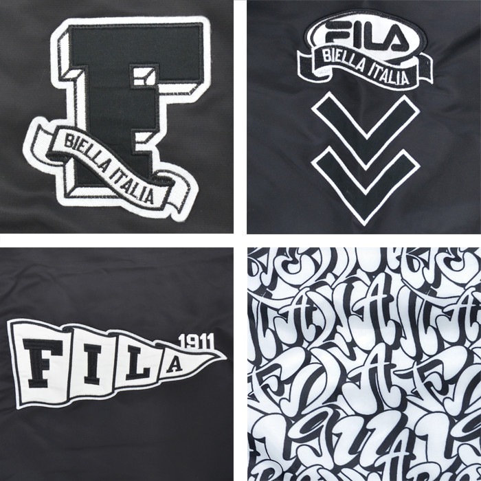 FILA HERITAGE ե إơ AWARD JACKET ॸ㥱å  ɥ㥱å   ֥륾 FS3066 M-XL ֥å ͥӡ ̵ۡڥ