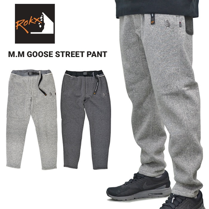 ROKX ���å��� �ѥ�� M.M GOOSE STREET PANT ��󥭡��ޥ��å� ������ ���ȥ꡼�ȥѥ�� ���������ѥ�� ���饤�ߥ󥰥ѥ�� M-XL RXMF221067M ������̵���ۡڥ������