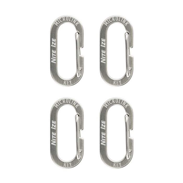 NITEIZE �ʥ��ȥ����� MICROLINK CARABINER �ޥ�������� ����ӥʡ� 4������ �����ۥ���� �ڥ᡼�����б��ġ�