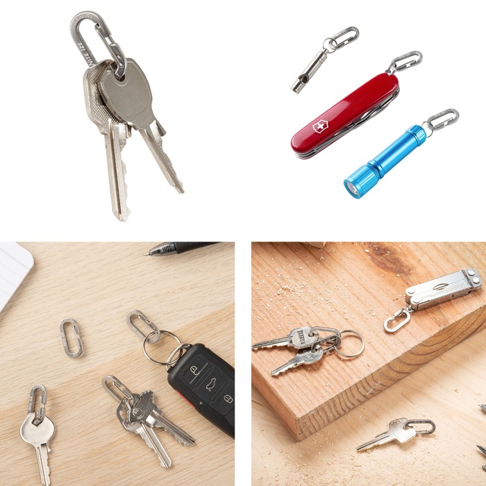 NITEIZE �ʥ��ȥ����� MICROLINK CARABINER �ޥ�������� ����ӥʡ� 4������ �����ۥ���� �ڥ᡼�����б��ġ�