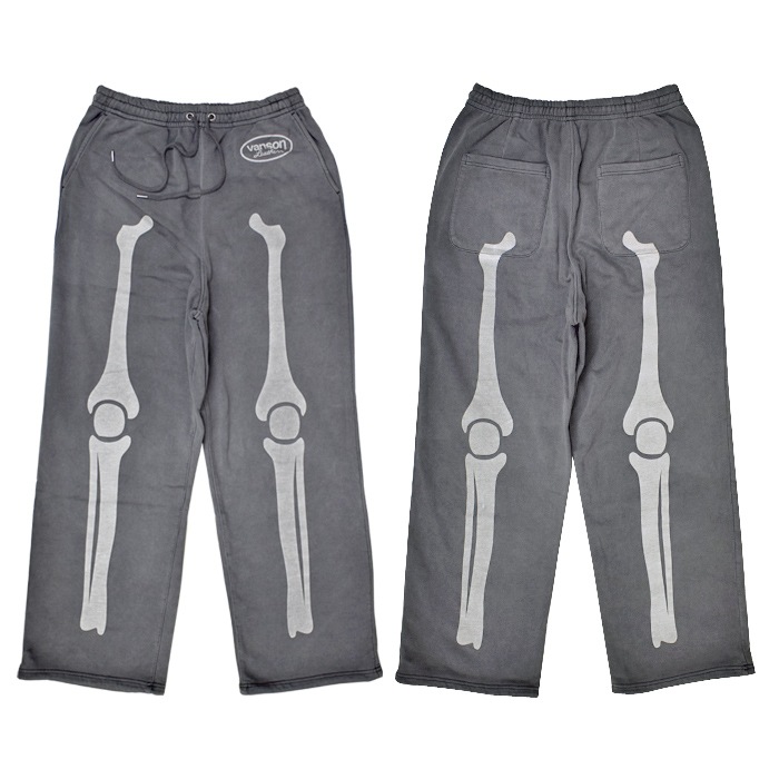VANSON �Х󥽥� �������åȥѥ�� BONE SWEAT PANTS ���������ѥ�� ��� �֥�å� M-XL RZV-2403 ������̵����