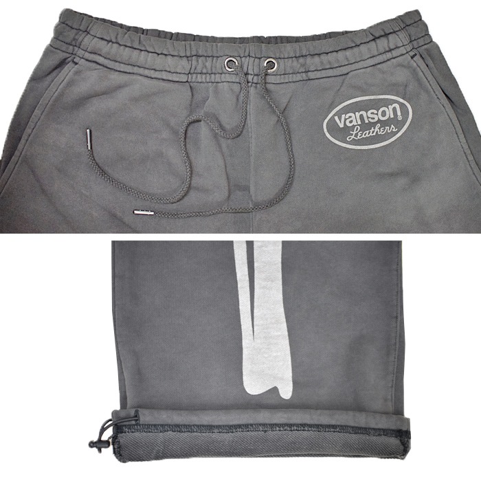 VANSON �Х󥽥� �������åȥѥ�� BONE SWEAT PANTS ���������ѥ�� ��� �֥�å� M-XL RZV-2403 ������̵����