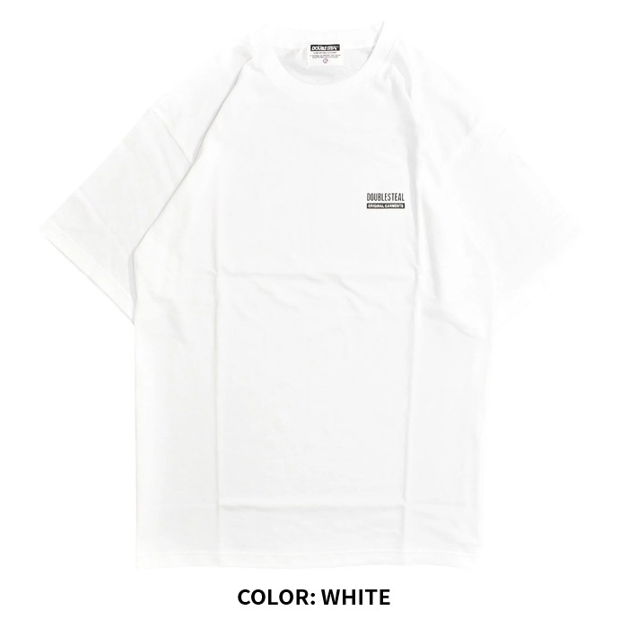 DOUBLE STEAL ���֥륹�ƥ����� T����� ��եɥ饴�� T-SHIRT TEE Ⱦµ ���åȥ��� �ȥåץ� ��� �֥�å� �ۥ磻�� L-2XL 942-15017 ��ñ�ʹ����ξ��ϥ᡼����ȯ���ۡڥ������