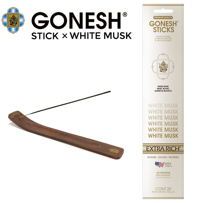 GONESH �����ͥå��� �ۥ磻�ȥॹ�� WHITE MUSK ���ƥ��å� STICK ���� ���󥻥󥹥��ƥ��å� 20������ ���� ������ ��� �ڥ᡼�����б��ġ�