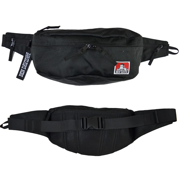 BEN DAVIS �٥�ǥ��ӥ� �������ȥХå� CITY WAIST BAG �� �ܥǥ��Хå� bendavis �֥�å� BDW-8009 ������̵����