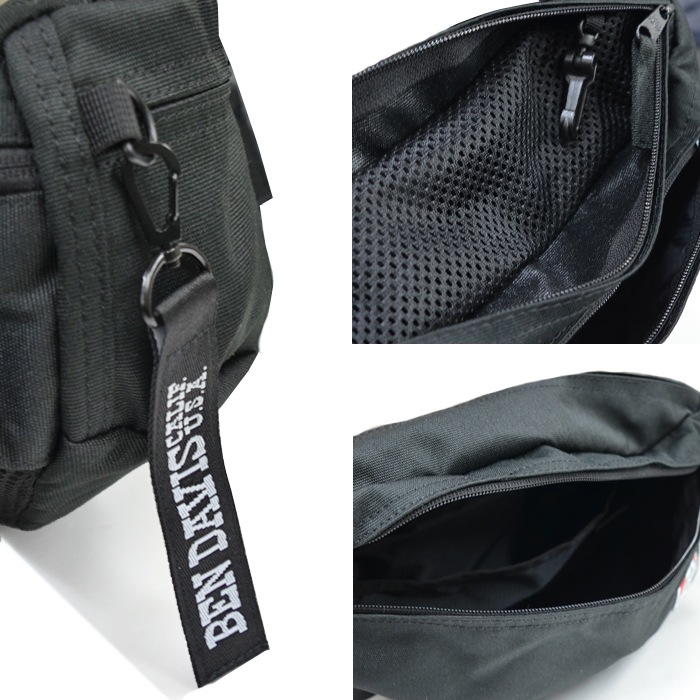 BEN DAVIS �٥�ǥ��ӥ� �������ȥХå� CITY WAIST BAG �� �ܥǥ��Хå� bendavis �֥�å� BDW-8009 ������̵����