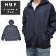 HUF ϥ 㥱å PACKABLE CYCLING JACKET ѥå֥ 󥰥㥱å ʥ󥸥㥱å  ֥륾  S-XL ֥å JK00377 ̵