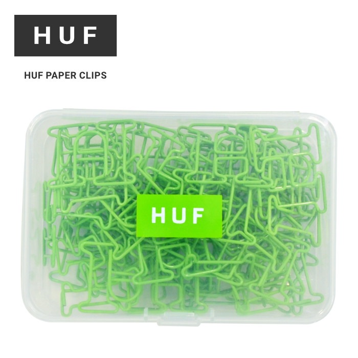 HUF ϥ ڡѡå HUF PAPER CLIPS ʪ ʸ˼ AC00748 ڥ᡼ȯ̵