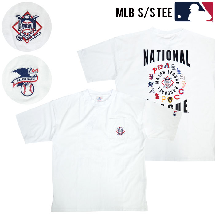 MLB ᥸㡼꡼١ܡ T  ݥå S/S TEE Ⱦµ ݥT ȥåץ åȥ  M-XL MB14801 ñʹξϥ᡼ȯ