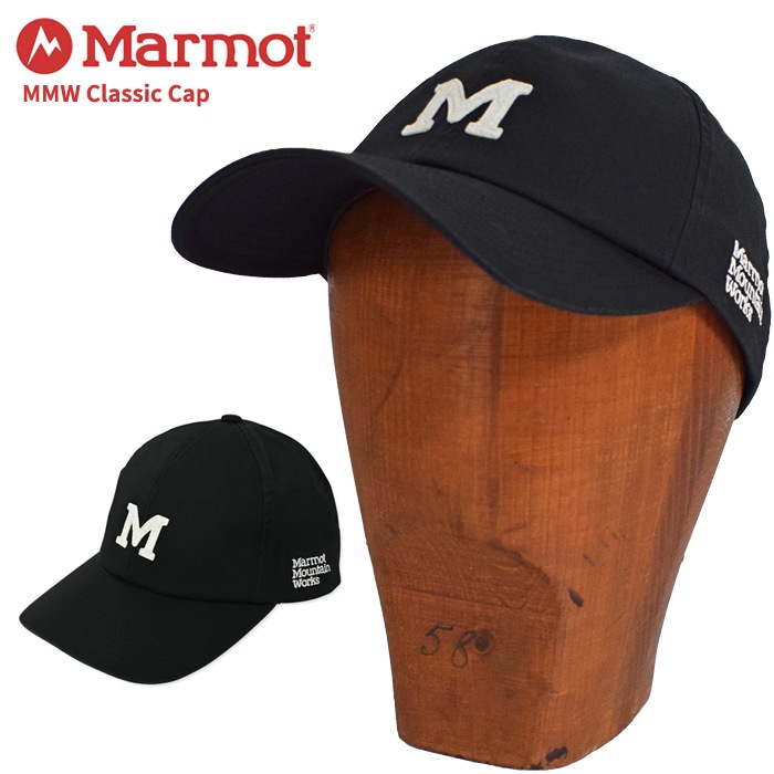 MARMOT �ޡ���å� ����å� MMW Classic Cap ���२����֥�塼 ���饷�å�����å� 6�ѥͥ륭��å� ���ȥ�åץХå�����å� MTSS26UHG203