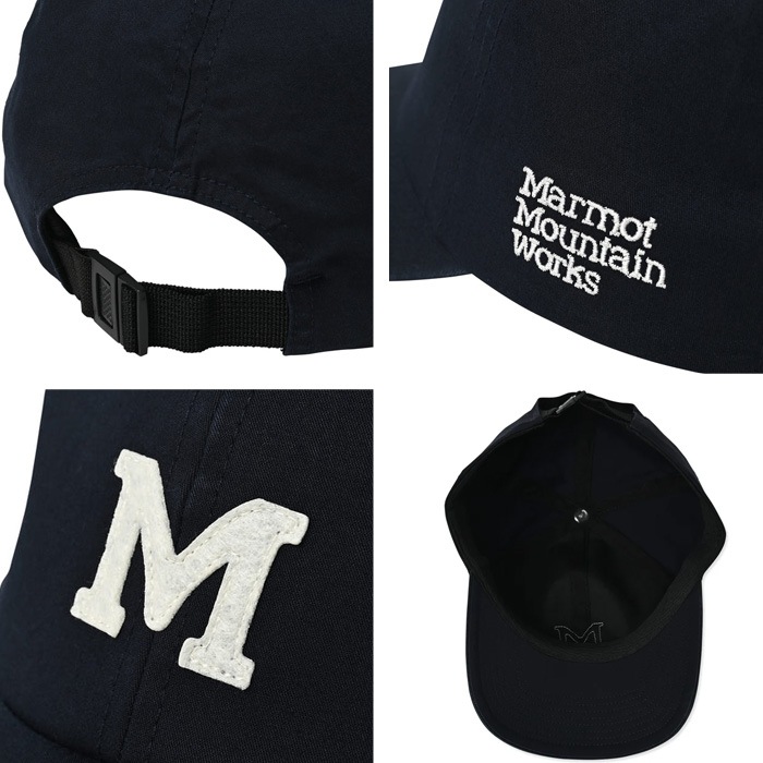 MARMOT �ޡ���å� ����å� MMW Classic Cap ���२����֥�塼 ���饷�å�����å� 6�ѥͥ륭��å� ���ȥ�åץХå�����å� MTSS26UHG203