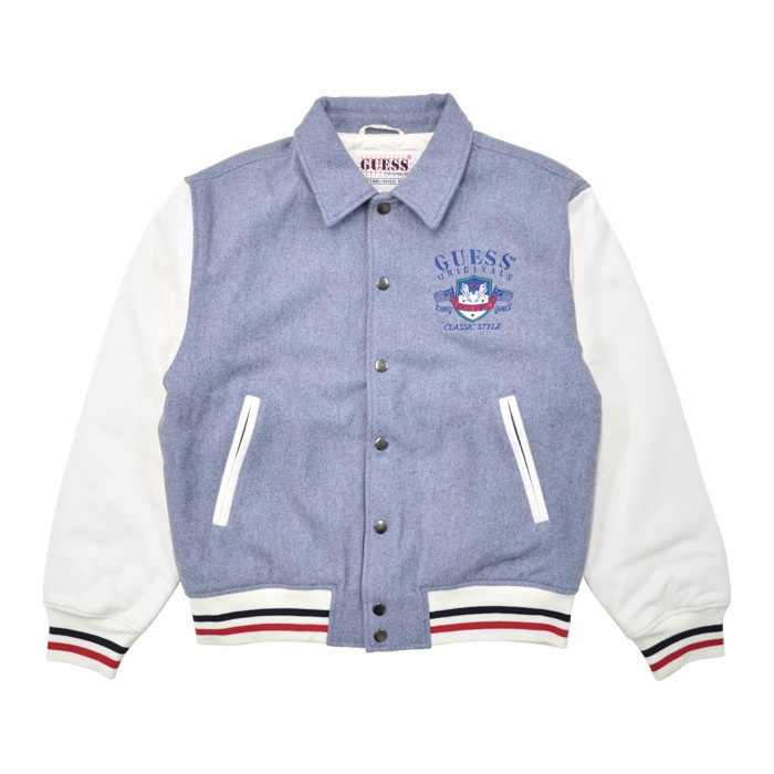 GUESS  㥱å GO LINCOLN VARSITY JACKET Сƥ㥱å  ॸ㥱å  ֥륾  M-XL 졼 'M1RN06WEI00 ̵ۡڥ