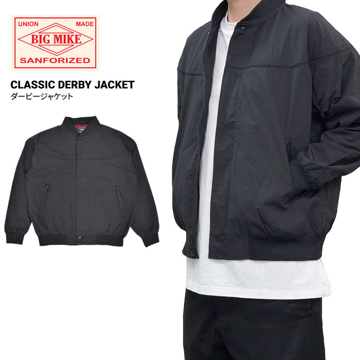 BIG MIKE �ӥå��ޥ��� ���㥱�å� CLASSIC DERBY JACKET �����ӡ����㥱�å� M-XL 102346500 ������̵����