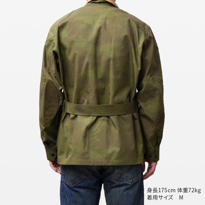 RRL ���֥륢���륨�� Ralph Lauren ���ե������ CAMO COTTON BLEND JACKET ���� ���åȥ�֥��� ���㥱�å� �ߥ꥿�꡼���㥱�å� �º��� ��� �������� �ڥ������