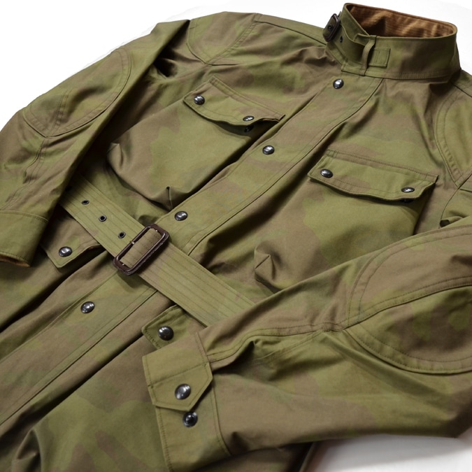 RRL ���֥륢���륨�� Ralph Lauren ���ե������ CAMO COTTON BLEND JACKET ���� ���åȥ�֥��� ���㥱�å� �ߥ꥿�꡼���㥱�å� �º��� ��� �������� �ڥ������