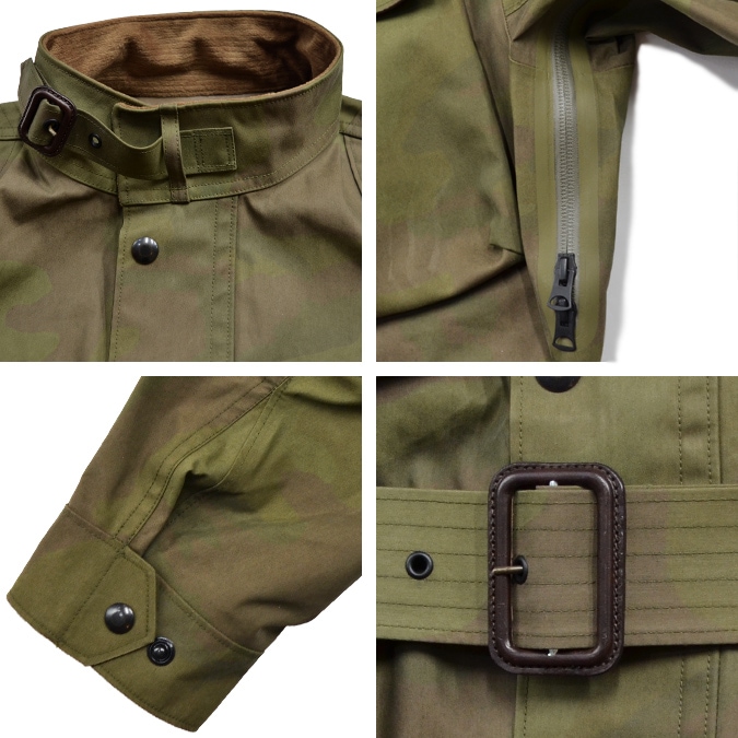 RRL ���֥륢���륨�� Ralph Lauren ���ե������ CAMO COTTON BLEND JACKET ���� ���åȥ�֥��� ���㥱�å� �ߥ꥿�꡼���㥱�å� �º��� ��� �������� �ڥ������