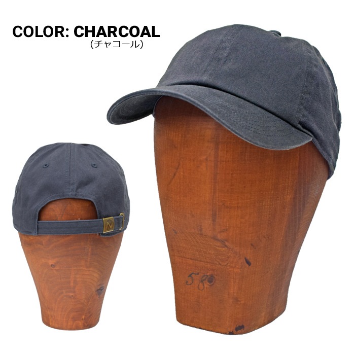 NEWHATTAN �˥塼�ϥå��� ����å� Washed Baseball Cap ˹�� 6�ѥͥ륭��å� ���ȥ�åץХå�����å� 1400