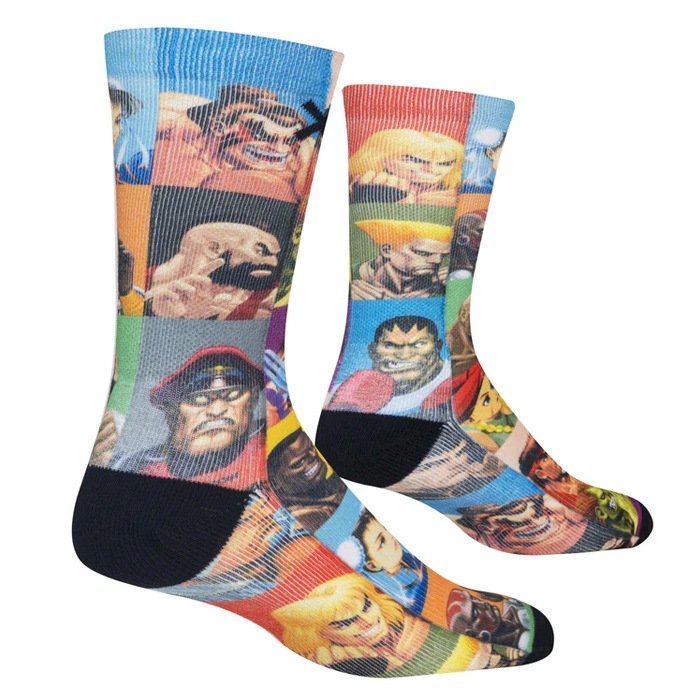 ODD SOX ���åɥ��å��� ���å��� ���� SELECT YOUR FIGHTER CREW SOCKS ���롼���å��� ���ȥ꡼�ȥե������� STREET FIGHTER �ڥ᡼����ȯ��������̵����
