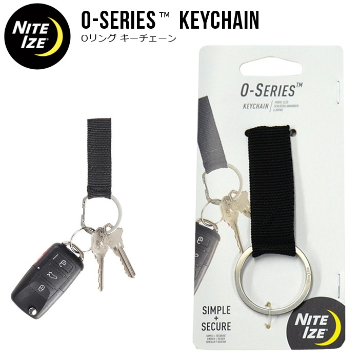 NITEIZE �ʥ��ȥ����� O��� ������������ O-SERIES KEYCHAIN ���ƥ�쥹 ����ӥ� �����ۥ���� ������� �ڥ᡼�����б��ġ�