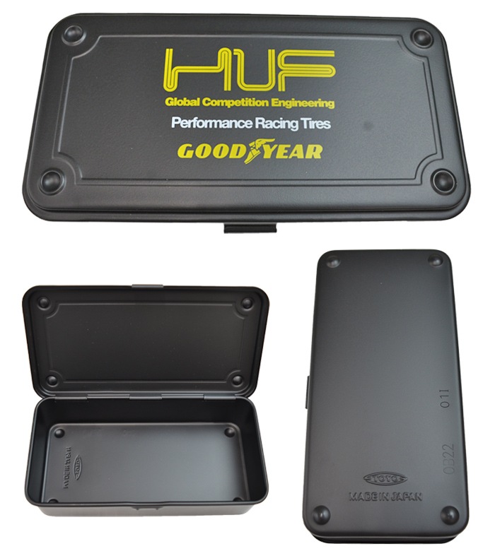 HUF �� GOODYEAR �ϥ� �� ���åɥ��䡼 PIT CREW STASH BOX �ԥåȥ��롼 �����å��� �ܥå��� �ġ���ܥå��� ����Ȣ AC00885 ������̵����
