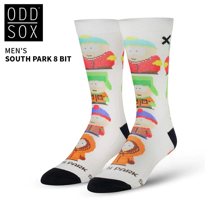 ODD SOX ���åɥ��å��� ���å��� ���� SOUTH PARK 8 BIT CREW SOCKS ���롼���å��� �������ѡ��� �ڥ᡼����ȯ��������̵����