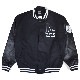 Fanatics եʥƥ 㥱å MLB DODGERS PU MELTON STUDIAM JACKET ॸ㥱å  󥼥륹ɥ㡼 LA ֥륾  L-2XL ֥å ML2324FW0006 ̵