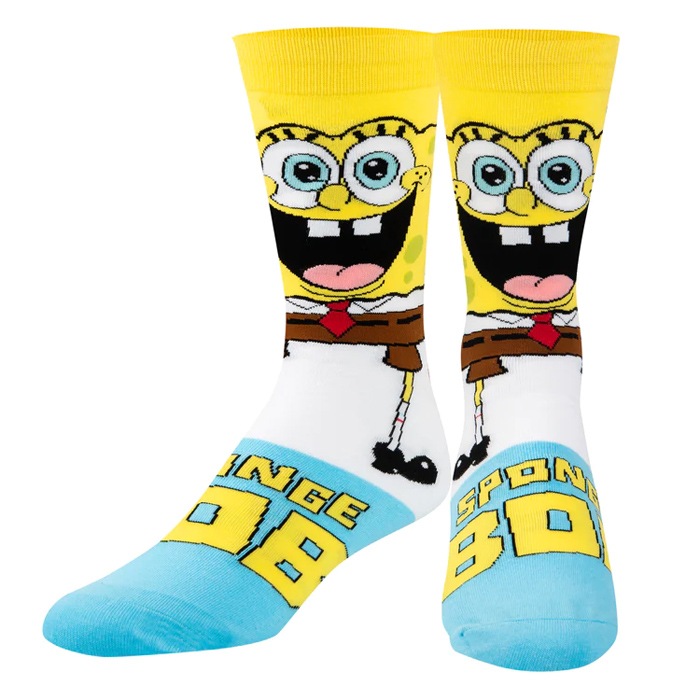 ODD SOX åɥå å  SPONGEBOB SMILEPANTS CREW SOCKS 롼å ݥ󥸥ܥ ڥ᡼ȯ̵